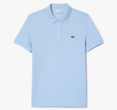 Áo Polo Lacoste Nam Dáng Slim Fit PH4012-00-HBP Màu Xanh Da Trời