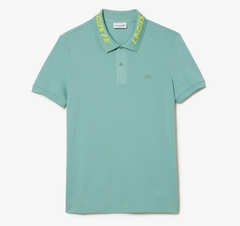 Áo Polo Lacoste Nam Chữ Cổ Dáng Slim Fit PH9642-00-3A4 Màu Xanh Mint