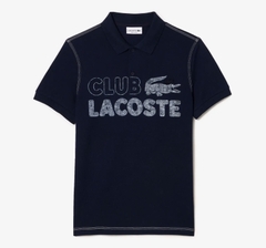 Áo Polo Lacoste Nam Nét Vintage Dáng Regular PH5452-00-166 Màu Xanh Navy