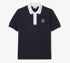 Áo Polo Lacoste Nam Viền Cổ Dáng Classic Cổ Điển PH7369-00-EL5 Màu Xanh Navy