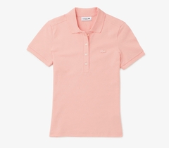 Áo Polo Lacoste Nữ Dáng Ôm Slim Fit PF5462-00-SFI Màu Hồng