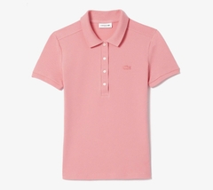 Áo Polo Lacoste Nữ Dáng Ôm Slim Fit PF5462-00-QDS Màu Hồng
