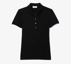 Áo Polo Lacoste Nữ Dáng Ôm Slim Fit PF5462-00-031 Màu Đen