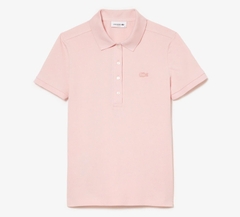 Áo Polo Lacoste Nữ Dáng Ôm Slim Fit PF5462-00-ADY Màu Hồng Nhạt