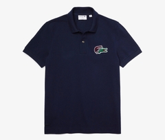 Áo Polo Lacoste Nam Made In France Dáng Regular PH1369-00-166 Màu Xanh Navy