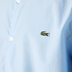 Áo Sơ Mi Lacoste Nam Dài Tay Dáng Slim Fit CH2668-00-HBP Màu Xanh
