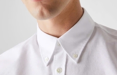 Áo Sơ Mi Lacoste Nam Dài Tay Oxford Dáng Regular CH2979-00-001 Màu Trắng