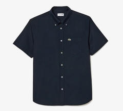 Áo Sơ Mi Lacoste Nam Oxford Dáng Regular CH1917-00-F2W Màu Xanh Đen