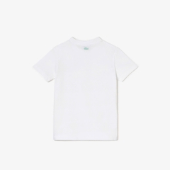 Áo Thun Lacoste Trẻ Em TJ5302-00-001 Màu Trắng