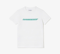 Áo Thun Lacoste Trẻ Em TJ5302-00-001 Màu Trắng