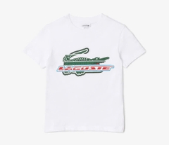 Áo Thun Lacoste Trẻ Em TJ5335-00-001 Màu Trắng