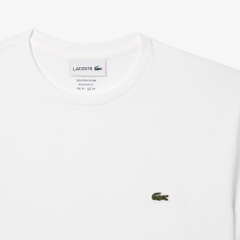 Áo Thun Lacoste Nam Dáng Regular Pima Cotton TH6709-00-001 Màu Trắng