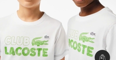 Áo Thun Lacoste Trẻ Em TJ5484-00-001 Màu Trắng