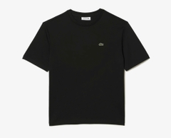 Áo Thun Lacoste Nữ Dáng Suôn TF5441-00-031 Màu Đen