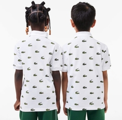 Áo Polo Trẻ Em Lacoste PJ1291-00-001 Màu Trắng