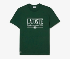 Áo Thun Lacoste Nam Dáng Regular TH0322-00-132 Màu Xanh Lục