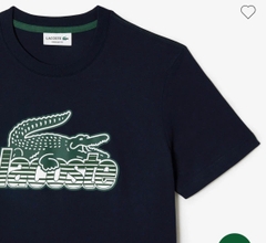 Áo Thun Lacoste Nam Dáng Regular TH5070-00-166 Màu Xanh Navy