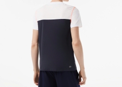 Áo Thun Lacoste Nam Thể Thao Tennis x Daniil Medvedev TH5179-00-WYI Màu Xanh Navy - Trắng