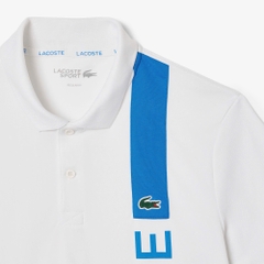 Áo Polo Thể Thao Lacoste Nam Tennis DH8940-00-GI6 Màu Trắng