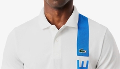 Áo Polo Thể Thao Lacoste Nam Tennis DH8940-00-GI6 Màu Trắng