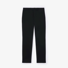 Quần Dài Lacoste Nam Kaki Dáng Slim HH3463-00-031 Màu Đen