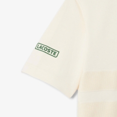 Áo Thun Lacoste Nam Dáng Classic TH9769-00-XFJ Màu Kem