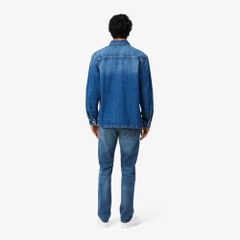 Quần Dài Jean Lacoste Nam Dáng Slim HH5019-00-MK9 Màu Xanh