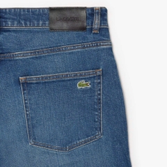 Quần Dài Jean Lacoste Nam Dáng Slim HH5019-00-MK9 Màu Xanh