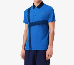 Áo Polo Thể Thao Lacoste Nam Novak Djokovic DH8971-00-3D3 Màu Xanh Dương