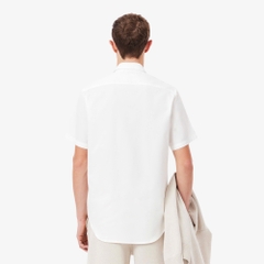 Áo Sơ Mi Lacoste Nam Cotton Dáng Regular CH8528-00-001 Màu Trắng