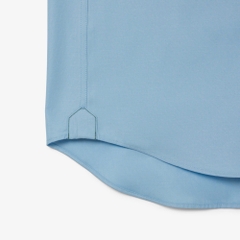 Áo Sơ Mi Lacoste Nam Cotton Dáng Regular CH8528-00-001 Màu Xanh