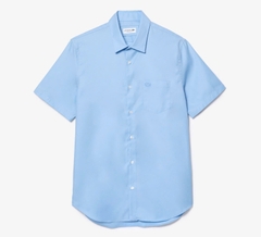 Áo Sơ Mi Lacoste Nam Cotton Dáng Regular CH8528-00-001 Màu Xanh