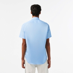 Áo Sơ Mi Lacoste Nam Cotton Dáng Regular CH8528-00-001 Màu Xanh