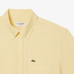 Copy of Áo Sơ Mi Lacoste Nam Oxford Dáng Regular CH1917-00-KCD Màu Vàng