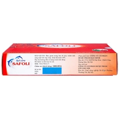 Avisure Safoli Viên Uống Bổ Sung Sắt Và Acid Folic Cho Bầu Hộp 60 Viên