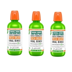 Combo 3 Chai TheraBreath Mind Mint 473ml