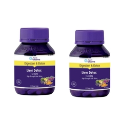 Combo 2 Hộp Henry Blooms Viên Uống Hỗ Trợ Thải Độc Gan Liver Detox 1-A-Day 30 Viên