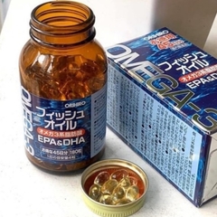 Combo 2 Hộp Orihiro Viên Uống Dầu Cá Bổ Sung Omega 3, EPA & DHA 180 Viên