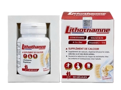 Lithothamne Viên Uống Bổ Sung Canxi Hữu Cơ Từ Tảo Biển Đỏ Hộp 60 Viên