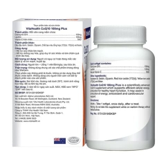 VitaHealth Viên Uống COQ10 100mg Plus Hỗ Trợ Sức Khỏe Tim Mạch, Làm Chậm Quá Trình Lão Hóa 30 Viên