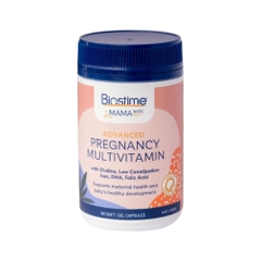 Biostime Viên Uống Vitamin Bầu MamaBiotic Plus Advanced Pregnancy Multivitamin 90 Viên