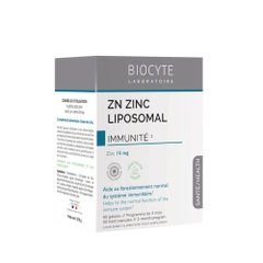 Biocyte Viên Uống Zn Zinc Liposomal Bổ Sung Kẽm Tăng Sức Đề Kháng Cho Cơ Thể 60 Viên & 90 Viên