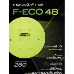 Facolos F-Eco 48 Bóng Pickleball 48 Lỗ
