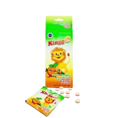 Kingg C Viên Ngậm Bổ Sung Vitamin C Hỗ Trợ Tăng Sức Đề Kháng (1 Gói)