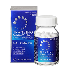 Hỗ Trợ Trắng Da, Cải Thiện Nám White C Clear Transino - Nhật Bản 120 Viên