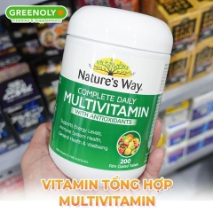 Nature’s Way Viên Uống Vitamin Tổng Hợp Complete Daily Multivitamin Úc 100 Viên