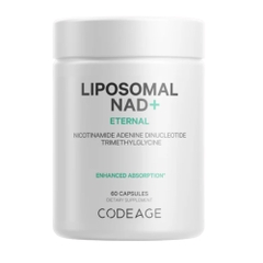 Codeage Viên Uống Liposomal NAD+ Eternal Hỗ Trợ Tăng Cường Năng Lượng 60 Viên