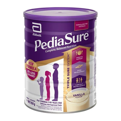 PediaSure Úc  Nắp Tím Sữa Dành Cho Bé Từ 1 Đến 10 Tuổi Hộp 850g