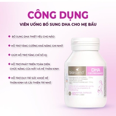 Bổ Sung DHA Cho Mẹ Bầu Bio Island - Úc 60 Viên