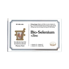 Pharma Nord Viên Uống Bio Selenium + Zinc Hỗ Trợ Chống Oxy Hóa Và Tăng Cường Sức Đề Kháng 30 Viên